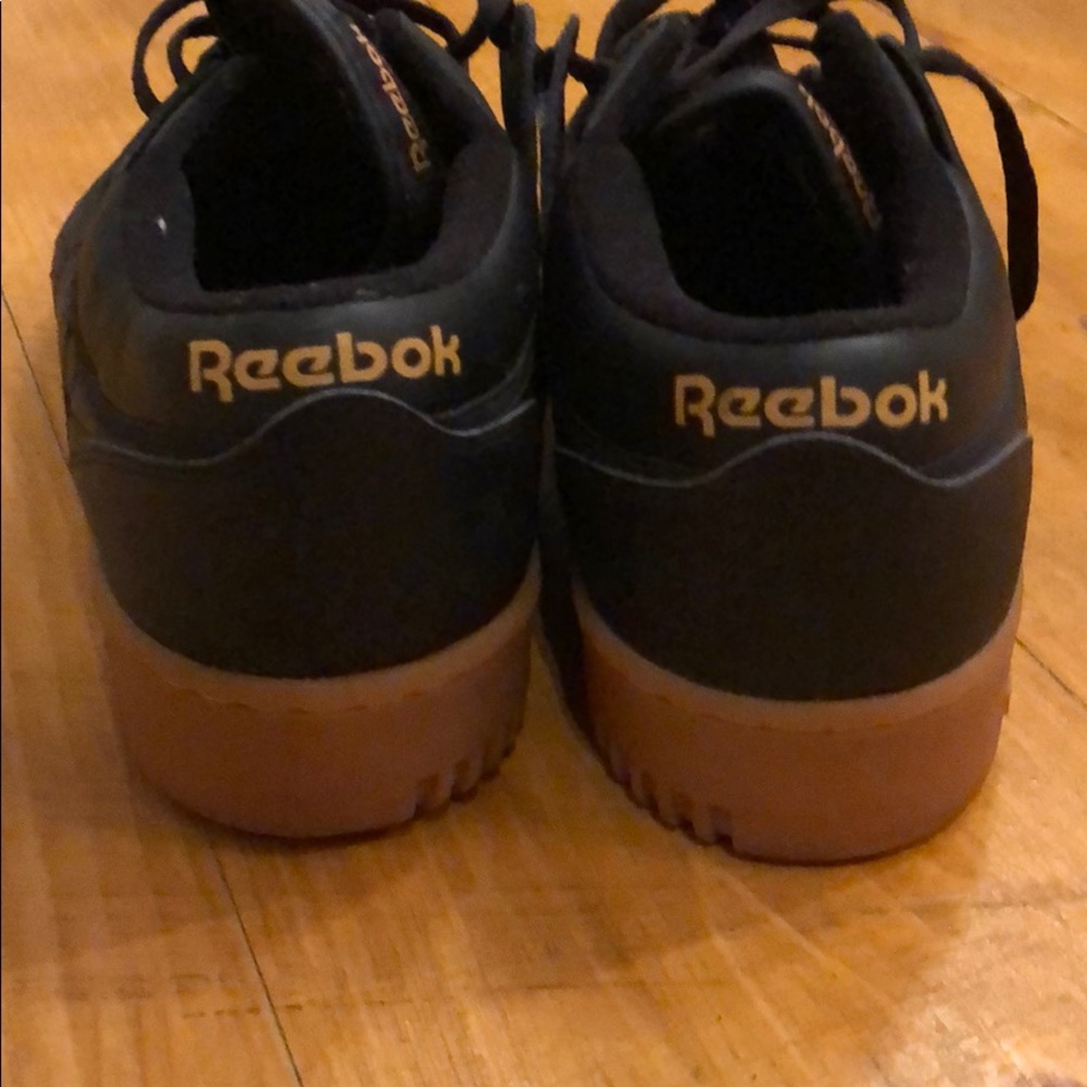 Reebok classics black leather